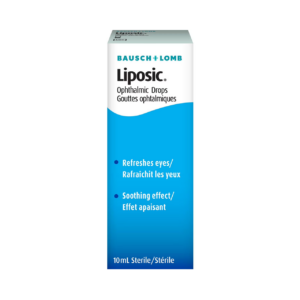 Bausch & Lomb - Liposic Opthalmic Drops | 10 mL Sterile