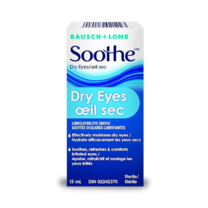 Soothe - Dry Eyes Lubricating Eye Drops/Artificial Tears | 15 mL