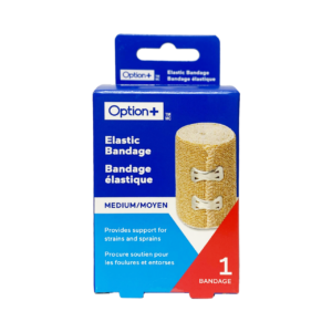 Option+ Elastic Bandage, Medium 7.6 cm x 4.6 m | 1 Bandage