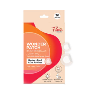 Floren Wonder Pimple Patch | Invisible Daytime Acne spot cover | Hydrocolloid Patch | For Zits, Blemishes, & Breakouts | Facial South Korean skin care | Drug-free, Gentle & Cruelty free | (30 (Pack of 1))