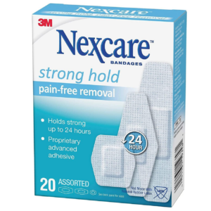 Nexcare - Strong Hold Pain Free for Sensitive Skin | 20 Bandages