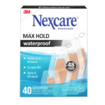 Nexcare - Waterproof Max Hold Assorted | 40 Bandages