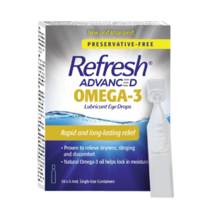 Refresh - Advanced Omega-3 Lubricant Eye Drops | 30 x 0.4 mL