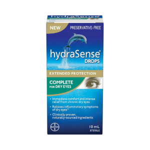 HydraSense - Extended Protection Drops, Complete for Dry Eye | 10 mL