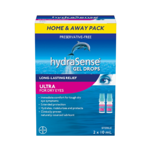 HydraSense - Ultra Gel Eye Drops for Dry Eyes | 2 x 10 mL