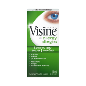Visine - Allergy 3 Symptom Relief Eye Drops | 15 mL