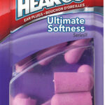 Hearos - Ear Plugs Ultimate Softness Series NRR 32 dB, Purple | 10 Pairs
