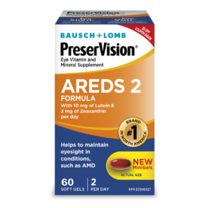 Bausch + Lomb - PreserVision AREDS 2 Formula | 60 Soft Gels