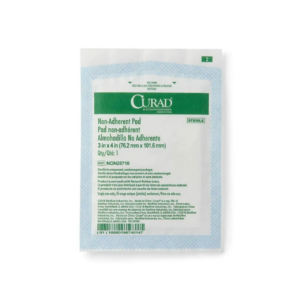 Curad - Non-Adherent Pad 3x4 inches | Single